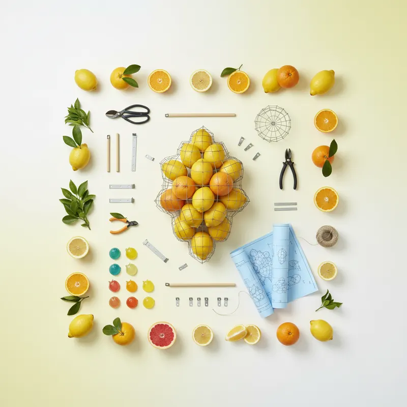 Fête du Citron de Menton — détail