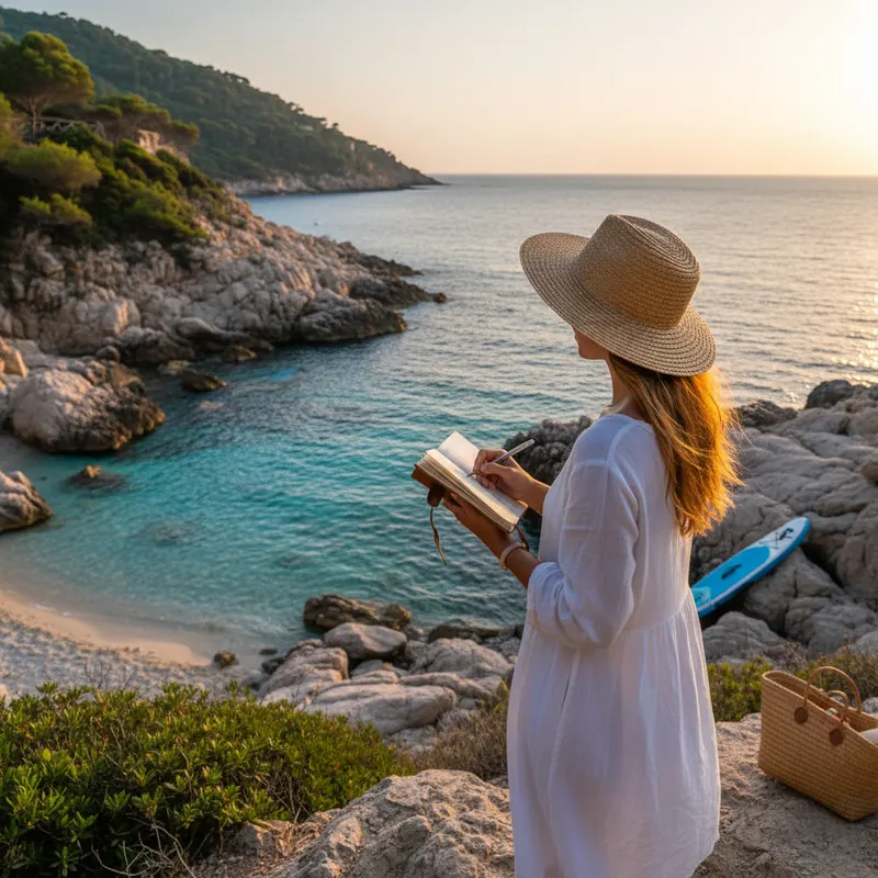 Plages Secrètes et Criques Sauvages de la Côte d'Azur : Votr — exemple
