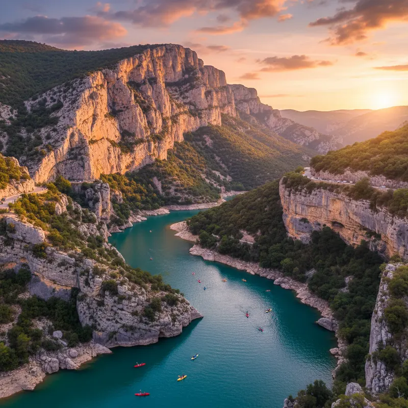 gorges verdon plus beau canyon europe vue