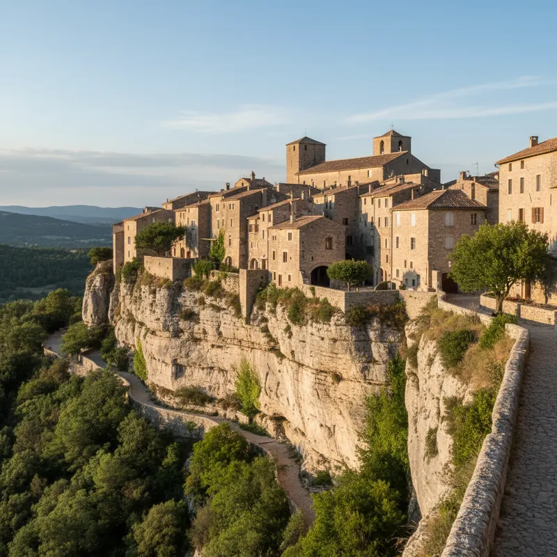 gourdon nid aigle gorges loup