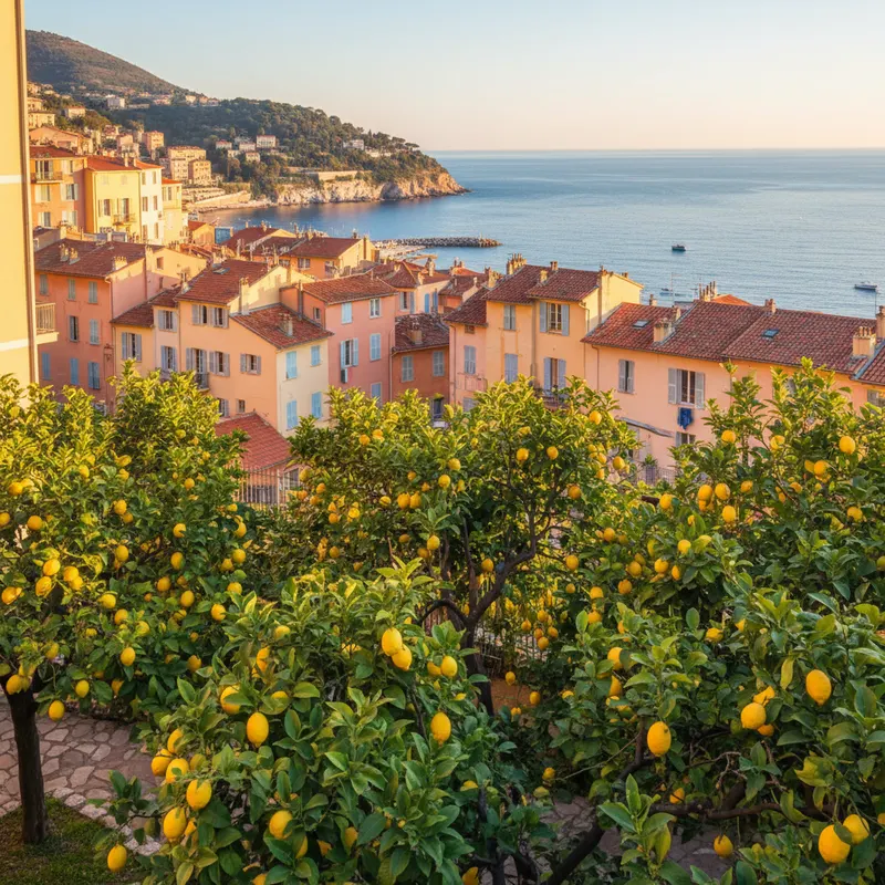 menton citrons jardins italie
