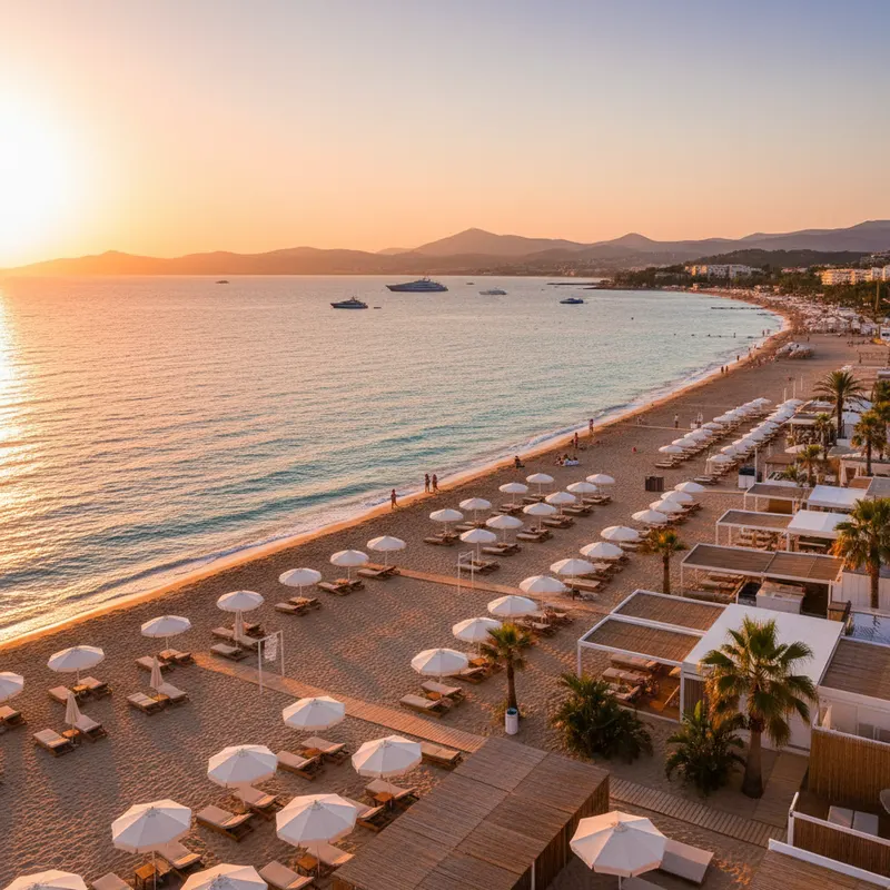 plages saint tropez pampelonne guide vue