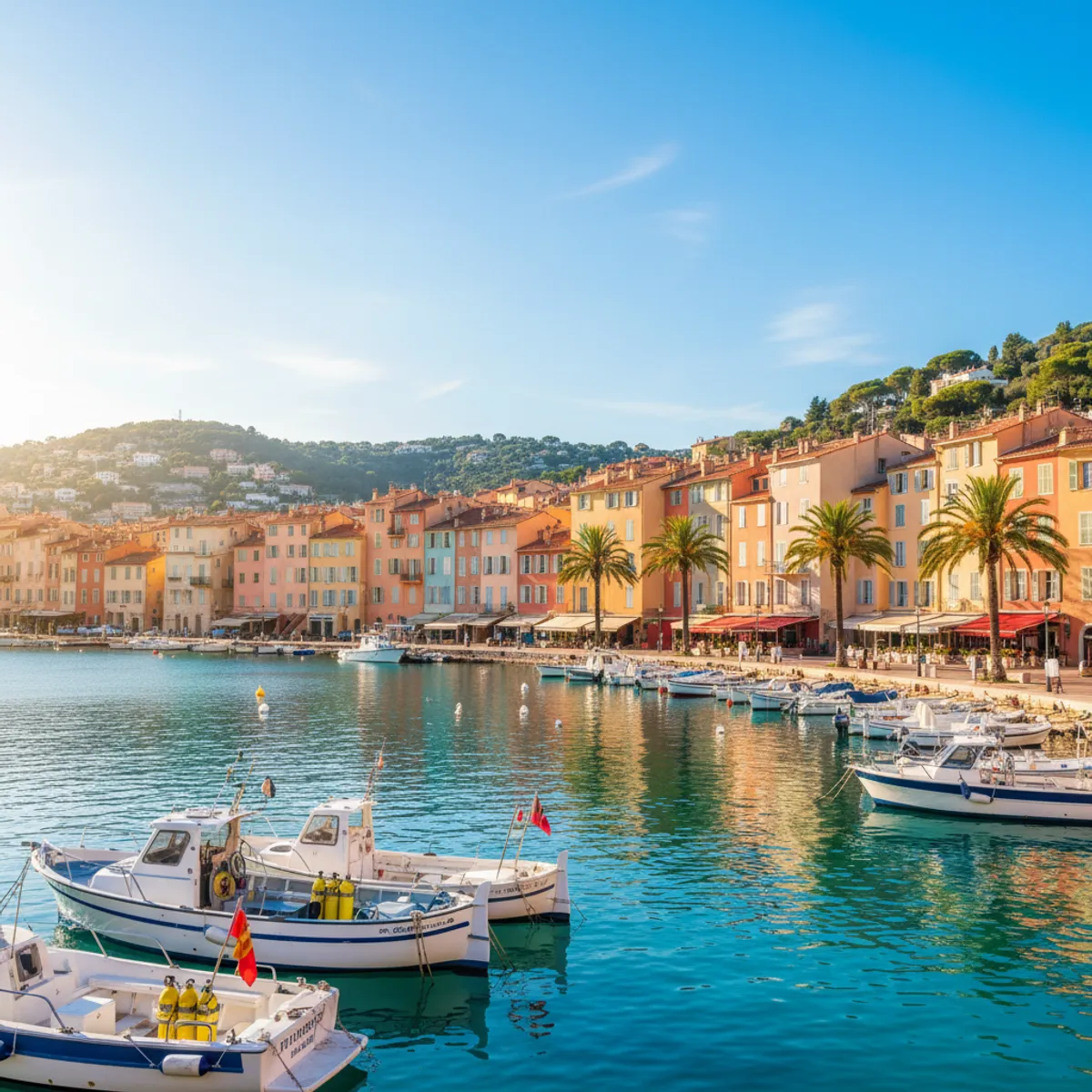 Plongeur explorant un tombant couvert de gorgones dans la rade de Villefranche-sur-Mer