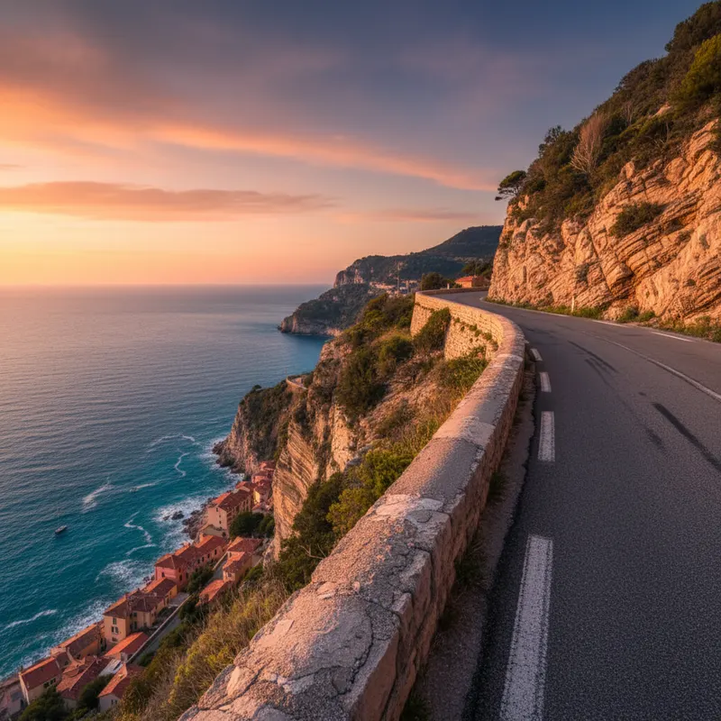 route grande corniche plus belle route